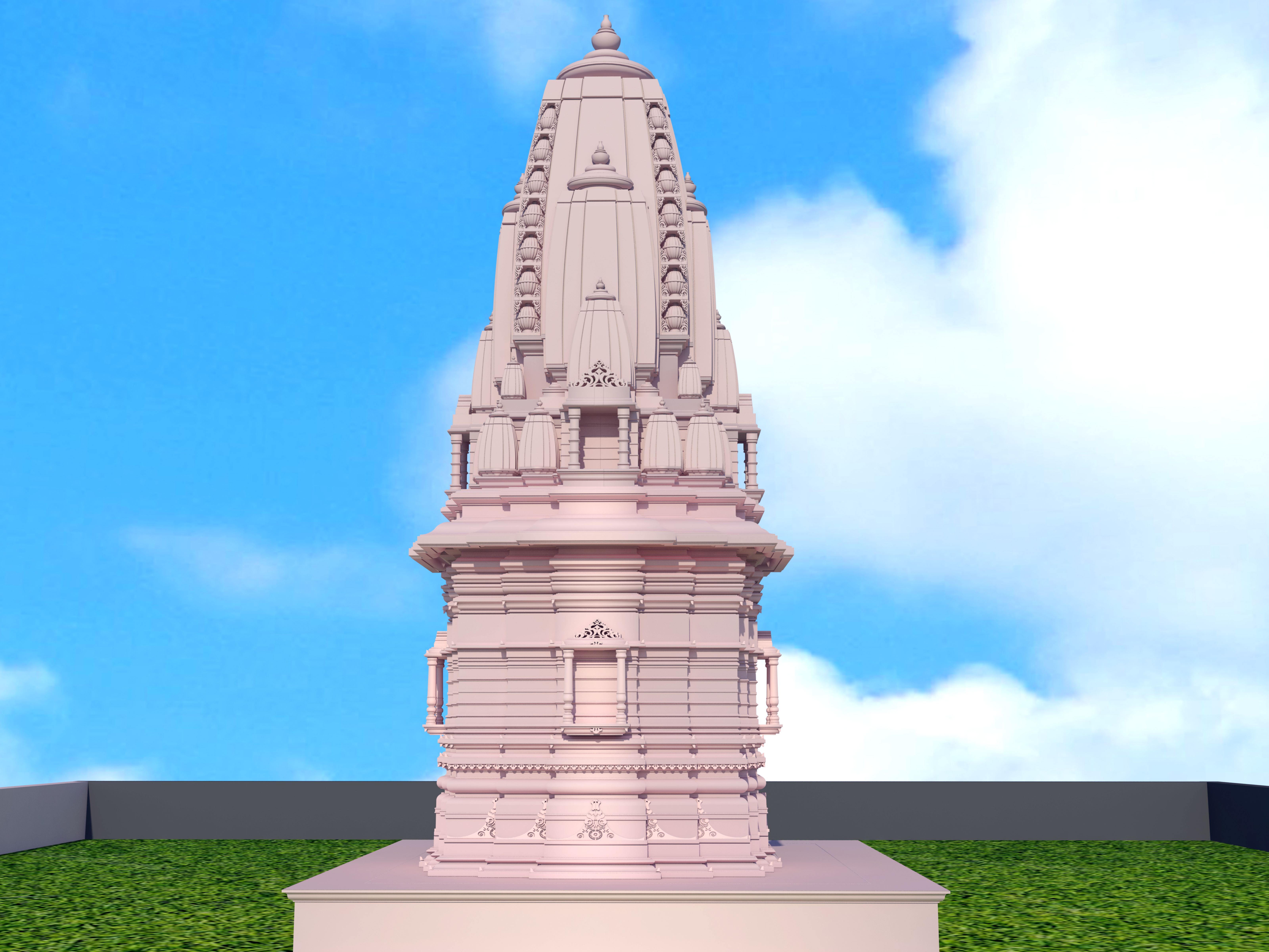 Modern temple