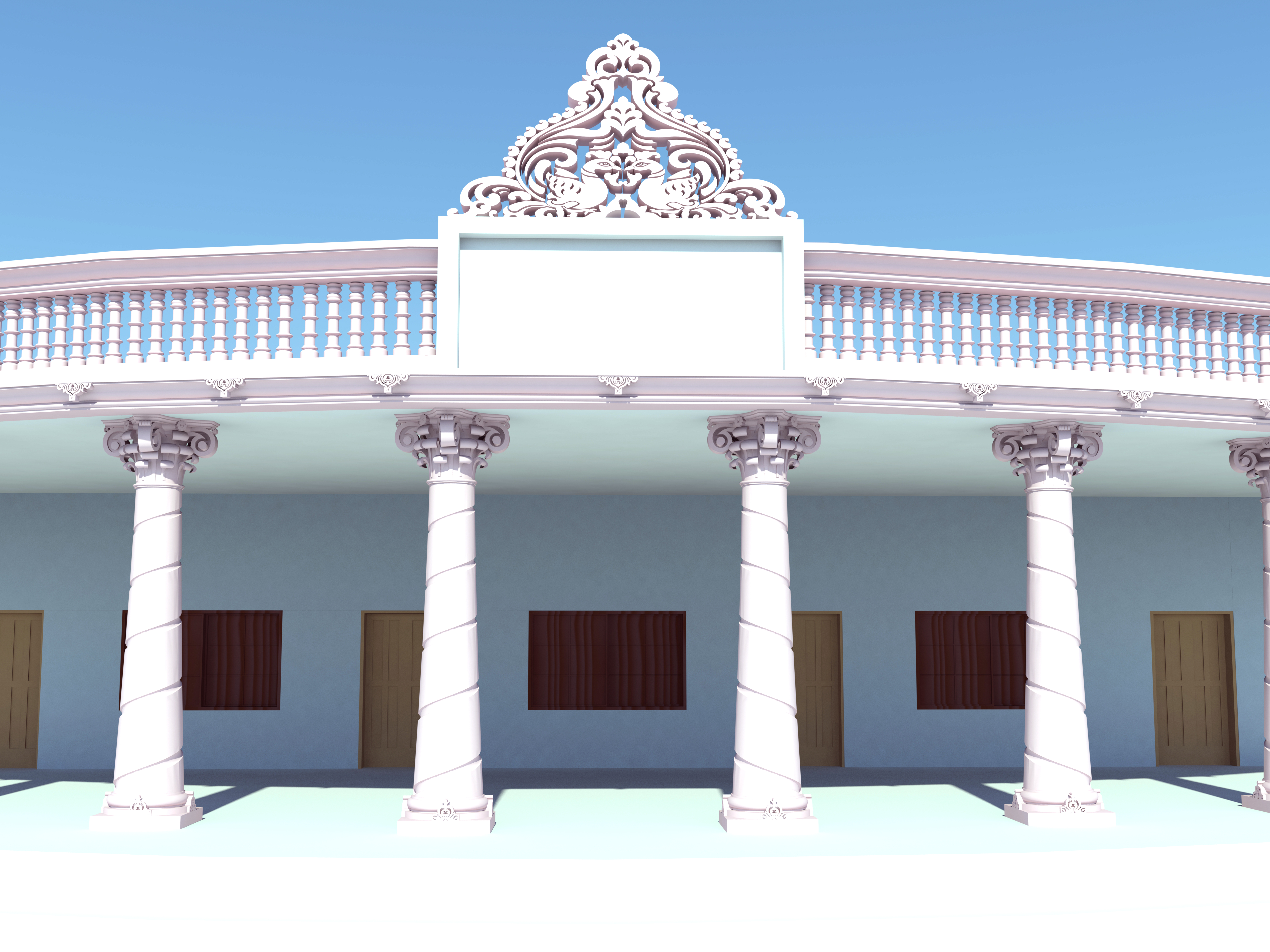 Modern temple