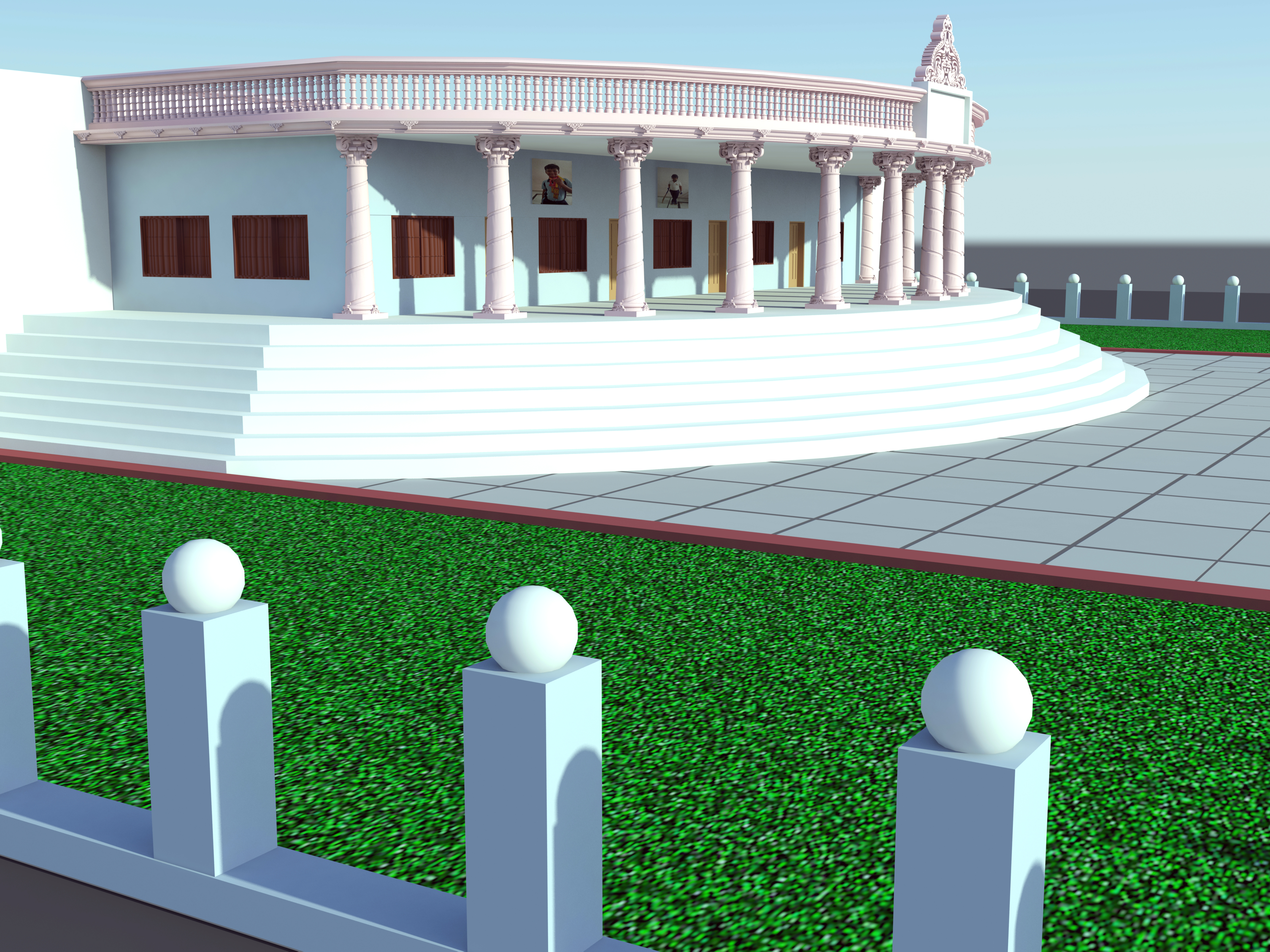 Modern temple