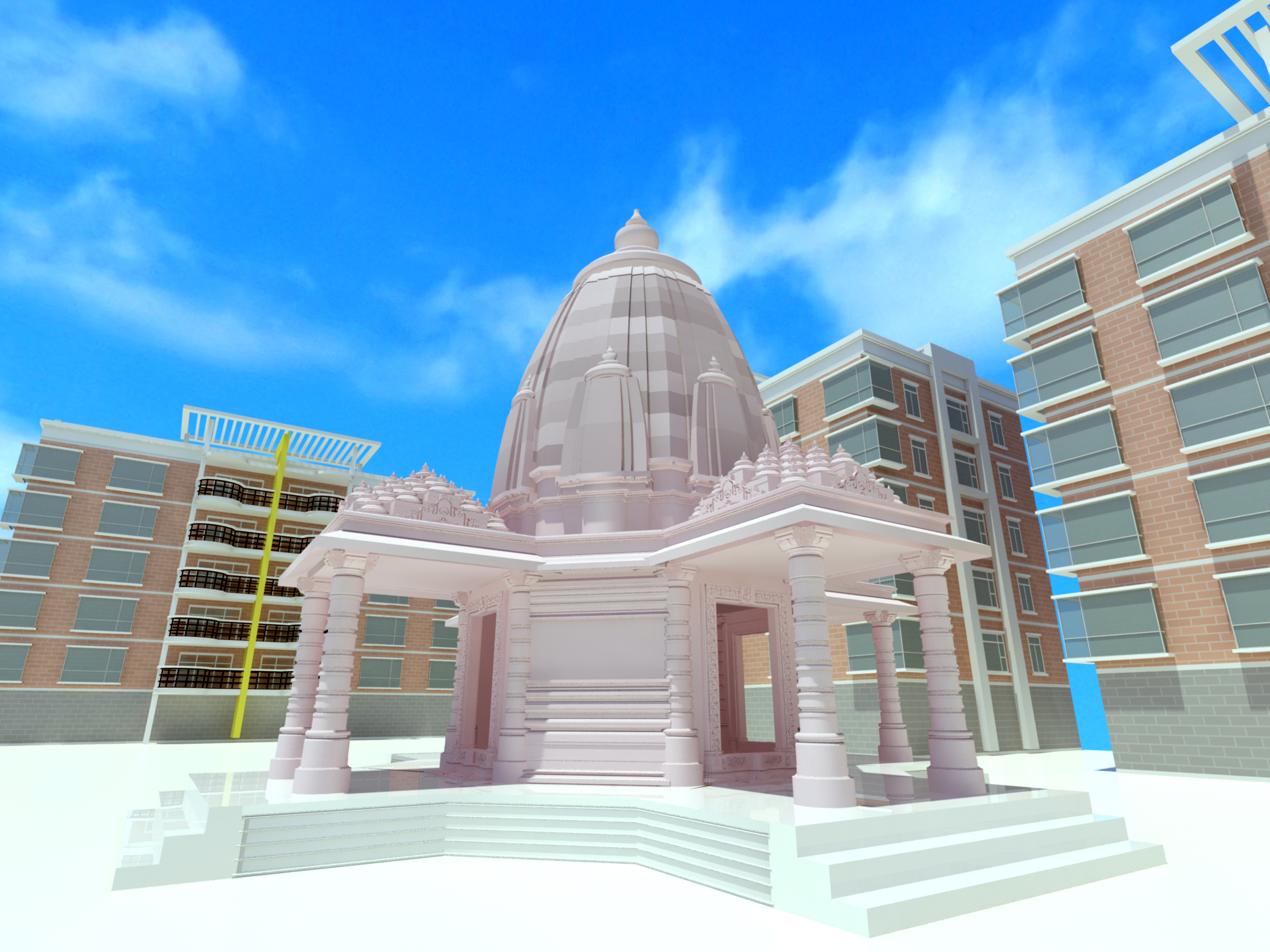 Modern temple
