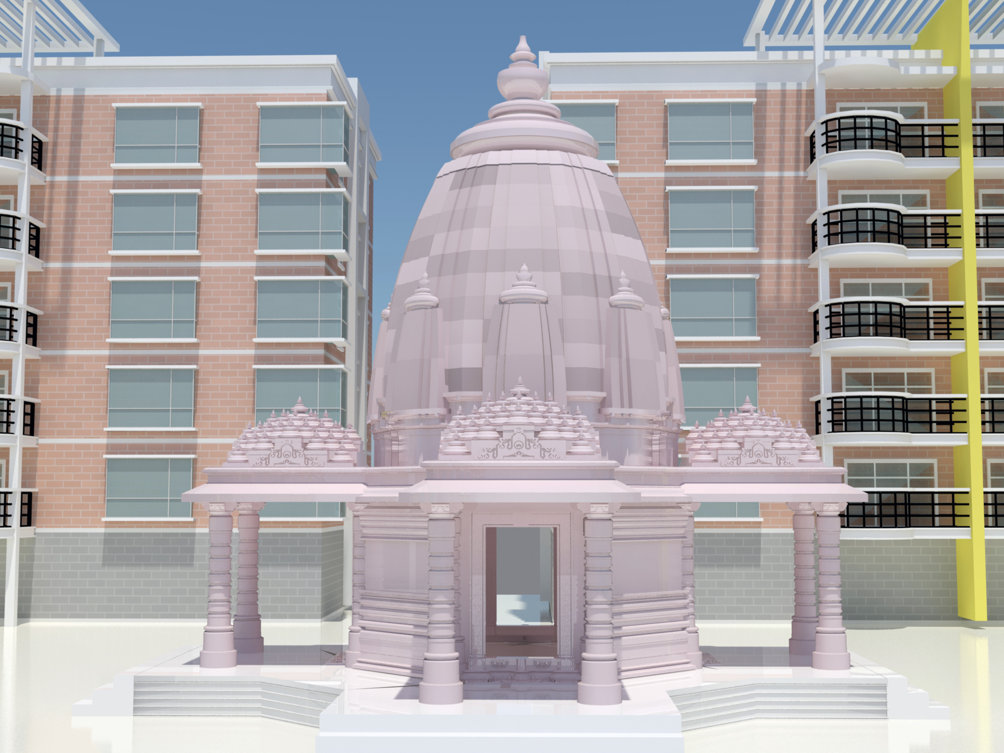 Modern temple